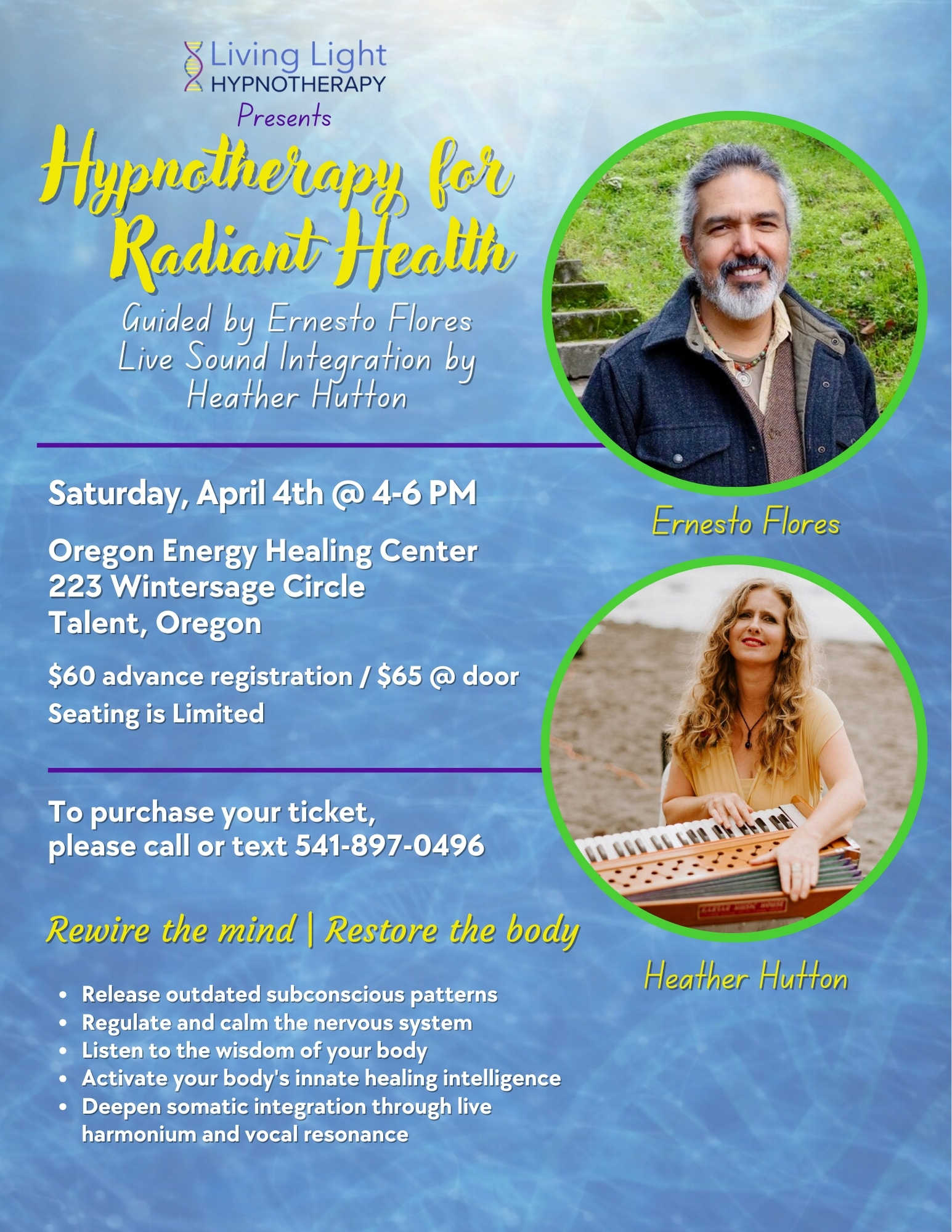 Hypnotherapy for Radiant Health